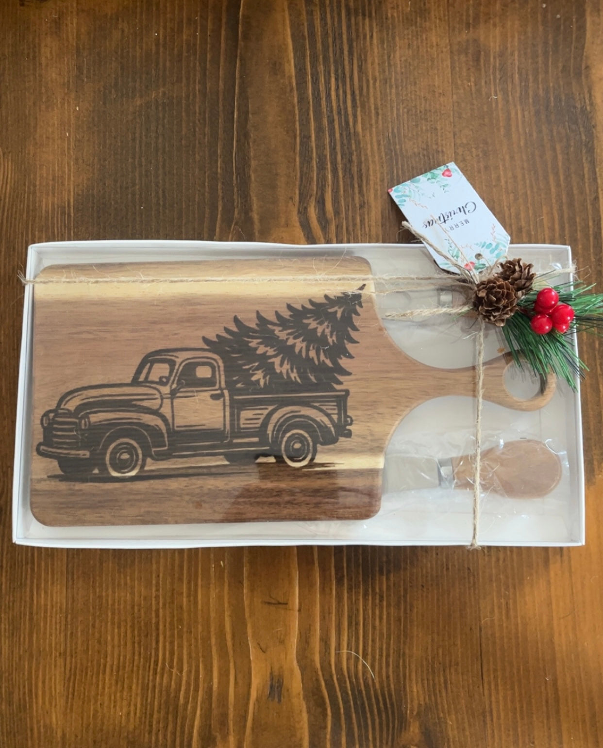 Truck & Tree Gift Set
