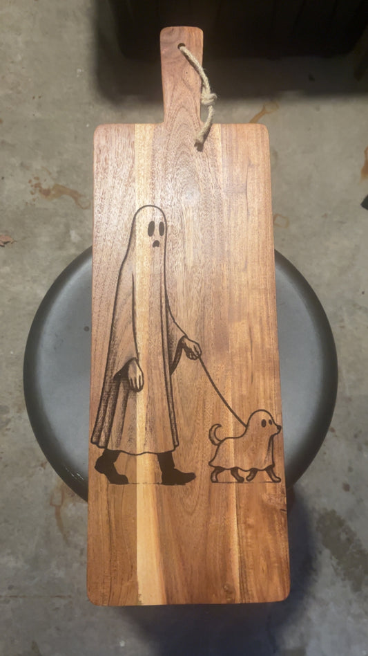 Tall Ghost Dog Handle Board