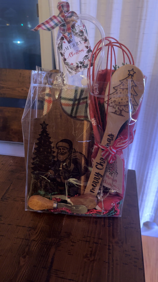 Santa Holiday Gift Bag
