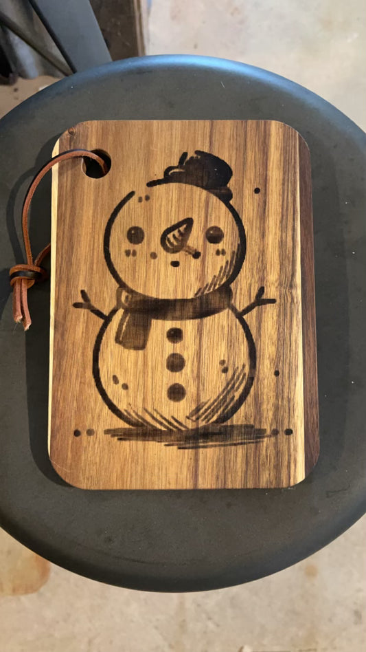 Snow Man Personal Sized Board