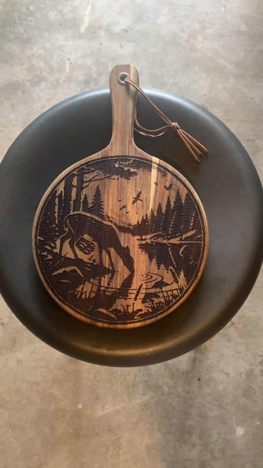 Small Round Deer Scene