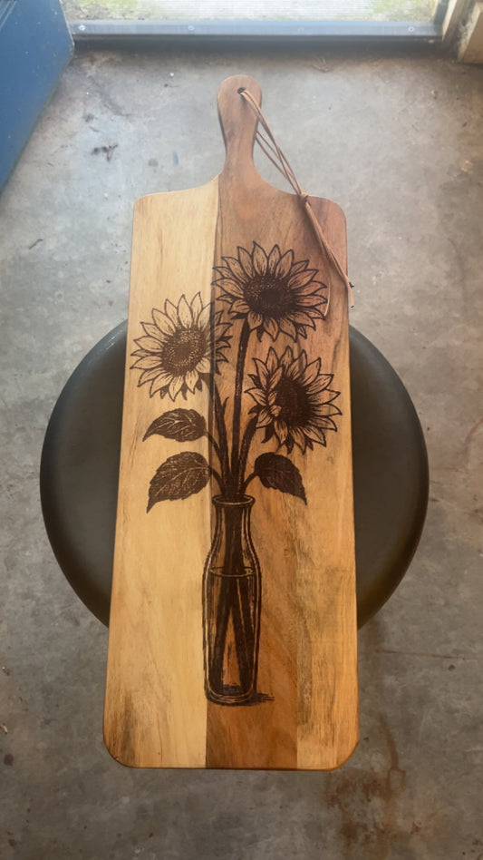 Large Handle Sunflower Board